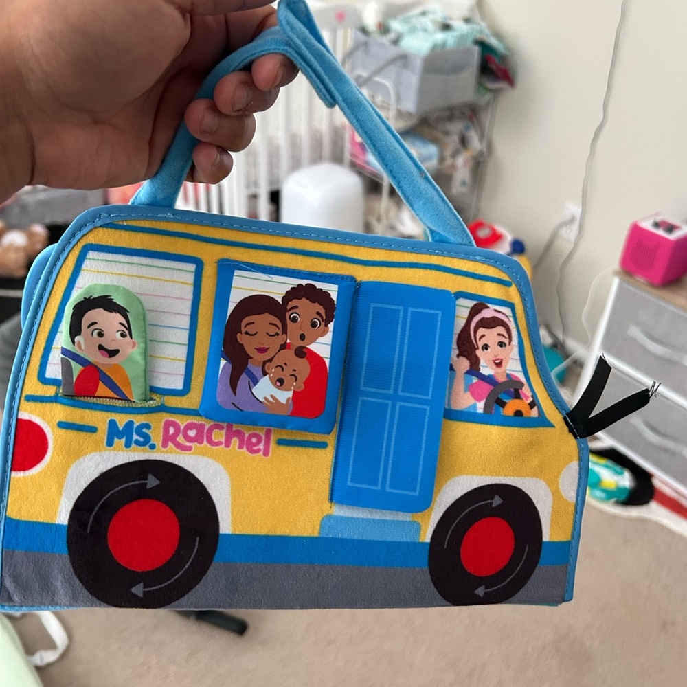 Colorful Kids Learning Toy Bus